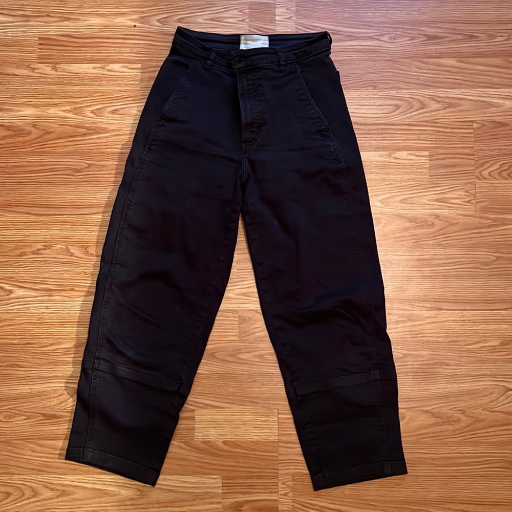 Everlane Barrell Pant - Size 2, Black